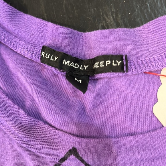 Truly Madly Deeply • Purple RADICAL Punk Tank ☯️ - Picture 3 of 4